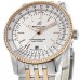 Replica Breitling Navitimer 1 Automatic 38 Silver Dial Rose Gold &Steel Men‘s Watch U17325211G1U1