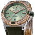 Replica Breitling Super Chronomat Automatic Green Dial Diamond Steel and 18kt Rose Gold Women‘s Watch U17356531L1P1