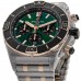 Replica Breitling Super Chronomat B01 44 Green Chronograph Dial Steel Men‘s Watch UB0136251L1U1