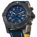 Replica Breitling Super Avenger Chronograph 48 Night Mission Blue Dial Blue Men‘s Watch V13375101C1X1