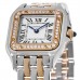 Replica Cartier Panthere de Cartier Steel and 18kt Rose Gold Small Women‘s Watch W3PN0006