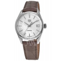 Replica Tag Heuer Carrera Quartz Mother of Pearl Dial Brown Women‘s Watch WBK1311.FC8258