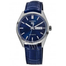 Replica Tag Heuer Carrera Calibre 5 Day-Date Blue Dial Men‘s Watch WBN2012.FC6502