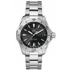 Replica Tag Heuer Aquaracer Professional 200 Solargraph Black Dial Steel Men‘s Watch WBP1114.BA0000