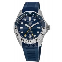 Replica Tag Heuer Aquaracer Professional 300 Blue Dial Rubber Strap Men‘s Watch WBP2010.FT6198