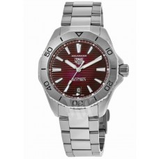 Replica Tag Heuer Aquaracer Professional 200 Ruby Red Dial Steel Men‘s Watch WBP2114.BA0627