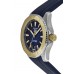 Replica Tag Heuer Aquaracer Professional 200 Blue Dial Gold Bezel Rubber Strap Men‘s Watch WBP2150.FT6210