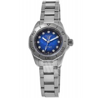 Replica Tag Heuer Aquaracer Professional 200 Date Blue Diamond Dial Women‘s Watch WBP2411.BA0622