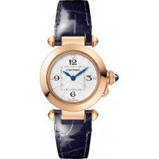 Replica Cartier Pasha De Cartier Opaline Dial Rose Gold Women‘s Watch WGPA0018