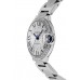 Replica Cartier Ballon Bleu 36mm Custom Diamond Bezel Steel Women‘s Watch WSBB0048-CD