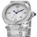 Replica Cartier Pasha 41mm Silver Dial Steel Men‘s Watch WSPA0009