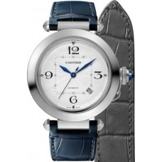 Replica Cartier Pasha 41mm Silver Dial Men‘s Watch WSPA0010