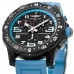 Replica Breitling Professional Endurance Pro Black Dial Blue Rubber Strap Men‘s Watch X82310281B1S1