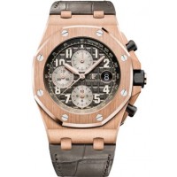 Audemars Piguet Royal Oak Offshore Pink Gold Grey Alligator 26470OR.OO.A125CR.01