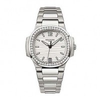 Patek Philippe Nautilus Diamond Stainless Steel Ladies 7018/1A-001