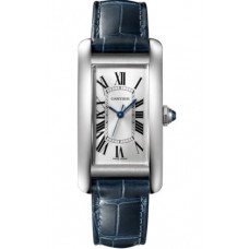 Cartier Tank Americaine Automtic Silver Dial Ladies WSTA0017