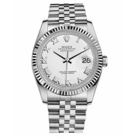 Rolex Datejust 36 116234 Steel White Dial Jubilee Bracelet