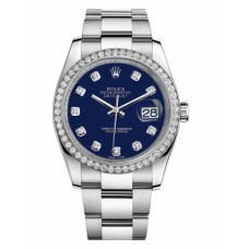 Rolex Datejust 36mm 116244 Steel Blue dial Replica