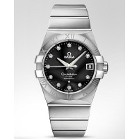 Omega Constellation Mens Diamond Replica Watch 123.10.38.21.51.001