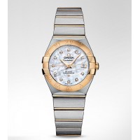 Omega Constellation Lady Brushed Chronometer Replica 123.20.27.20.55.003