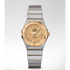 Omega Constellation Lady Brushed Chronometer Replica 123.20.27.20.58.001