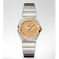 Omega Constellation Quartz Ladies Replica Watch 123.25.27.60.58.002