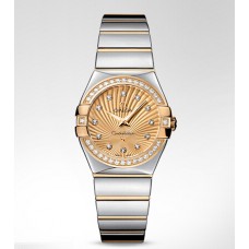 Omega Constellation Quartz Ladies Replica Watch 123.25.27.60.58.002