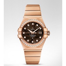 Omega Constellation Chronometer Ladies Replica Watch 123.55.31.20.63.001