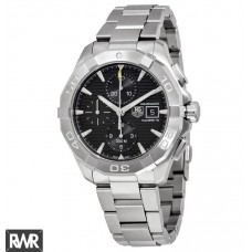 Tag Heuer Aquaracer Chronograph Automatic Black Dial Stainless Steel CAY2110.BA0927 replica watch