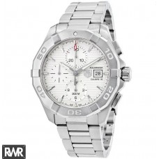 Tag Heuer Aquaracer Chronograph 300M Calibre 16 Silver Dial Mens CAY2111.BA0925 replica watch