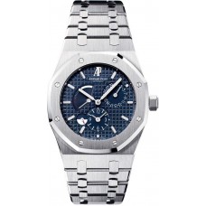 Audemars Piguet Royal Oak Dual Time Power Reserve Men's replica watch 26120ST.OO.1220ST.02