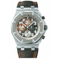 Audemars Piguet Royal Oak Grey Dial Chronograph Men's replica watch  26175ST.OO.D003CU.01