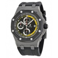 Audemars Piguet Royal Oak Offshore Black Dial Rubber Men's replica watch  26207IO.OO.A002CA.01 