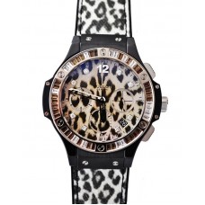 Hublot Big Bang Chronograph Leopard Dial Unisex Watch 341.cw.7717.nr.1977 