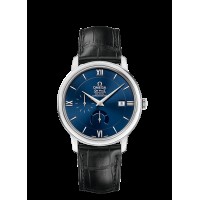 Omega DeVille Power Reserve Men Blue Dial Replica Watch 424.13.40.21.03.001