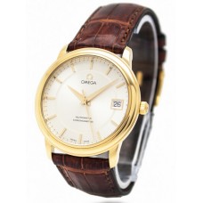 Omega De Ville Prestige Mens 34mm Replica Watch 4600.31.02