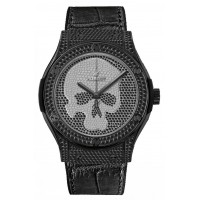 Hublot Classic Fusion Black Skull Full Pav茅 45 mm 511.ND.9100.LR.1700.SKULL 