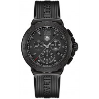 Tag Heuer Formula 1 Chronograph Black Dial Black Rubber Mens CAU1114.FT6024 Replica watch