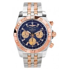 Breitling Chronomat 44 Rose Gold and Steel Replica Watch CB011012/C790-357C