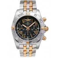 Breitling Chronomat 44 Yellow Gold and Steel Replica Watch IB011012/B957