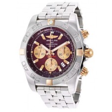 Breitling Chronomat 44 Yellow Gold and Steel Replica Watch IB011012/K524-375A