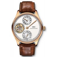 IWC Portuguese IW544602  Regulator Tourbillon Rose Gold  Replica