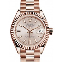 Rolex Oyster Perpetual Lady-Datejust 28 279175 Everose Gold replica