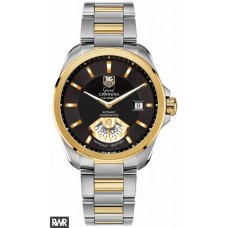 TAG Heuer Grand Carrera Two Tone Black Dial WAV515A.BD0903 replica watch