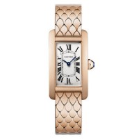 Cartier Tank Americaine Silver Dial Ladies Watch W2620031 