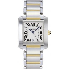 Cartier Tank Francaise Mens Watch W51005Q4