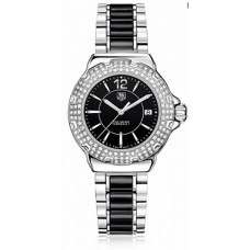 Tag Heuer Formula 1 Ladies Steel and Ceramic Full Diamonds37 WAH1217.BA0859 Replica watch