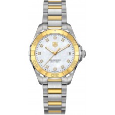 Tag Heuer Aquaracer Lady 300M Steel & Yellow Gold 32mm WAY1351.BD0917 Replica watch