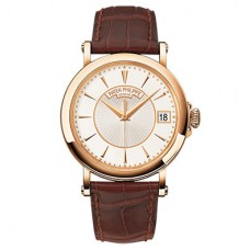 Patek Philippe Calatrava Silvery Opaline Dial 18K Rose Gold 5153R